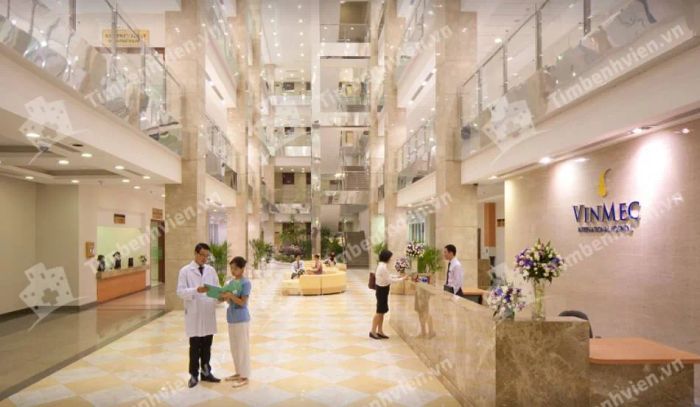 Hình ảnh Bệnh viện Vinmec Times City - Không gian nội thất sang trọng