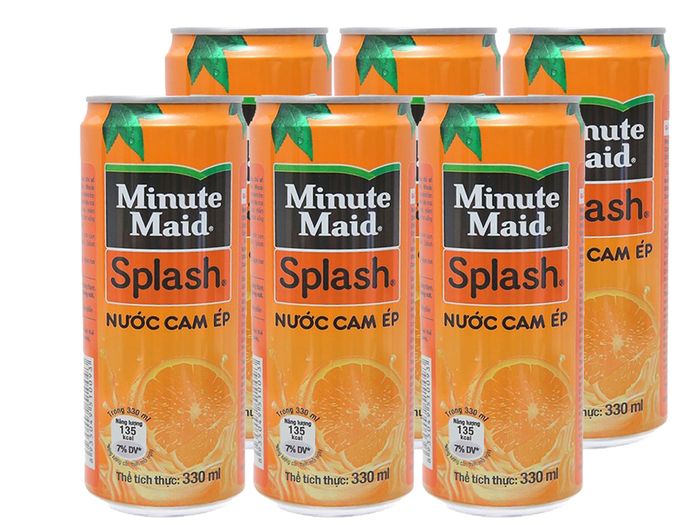 Nước cam ép Minute Maid Splash hình ảnh 2