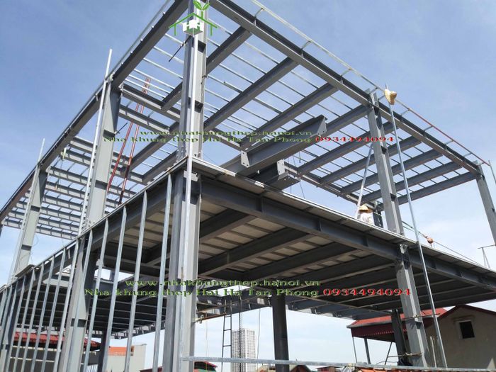 Công trình nhà thép tiền chế tiêu biểu với tuổi thọ 50 năm của Hải Hà