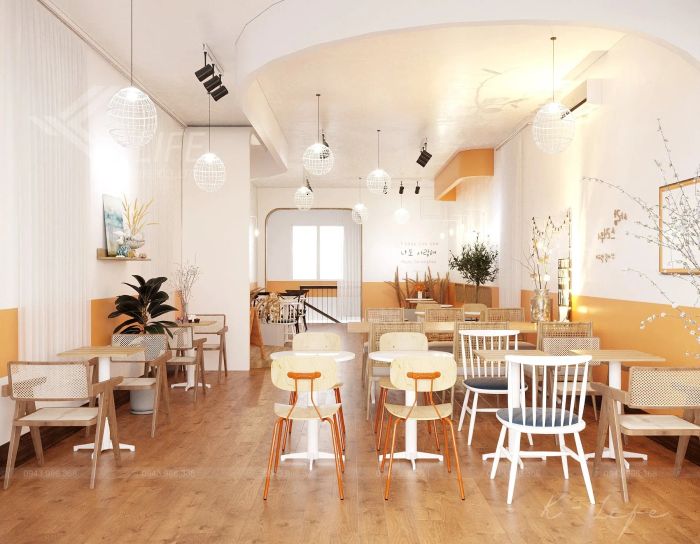 Blue Design - Thiết kế nội thất quán cà phê ấn tượng