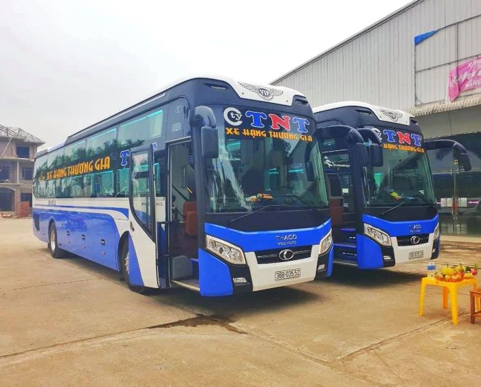 Hình ảnh xe giường nằm TNT hiện đại