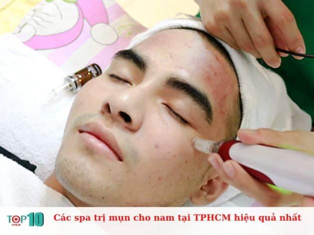 Các spa trị mụn hiệu quả cho nam tại TPHCM