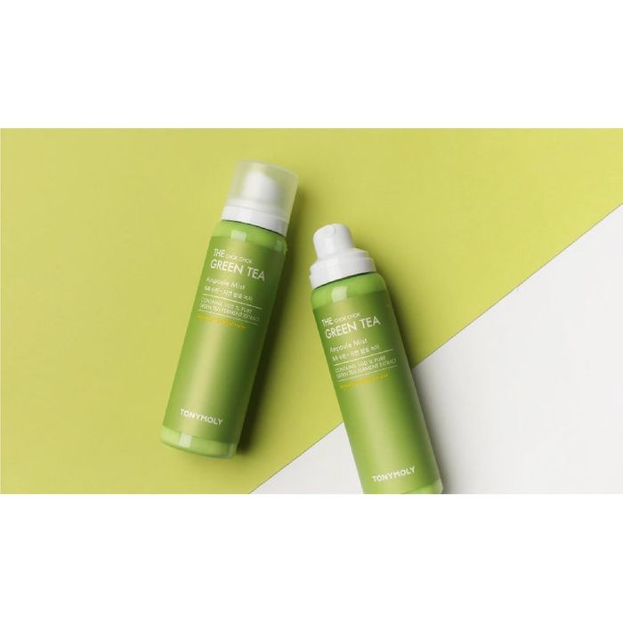 Xịt Khoáng TONYMOLY The Chok Chok - Hình ảnh minh họa lớp sương mịn