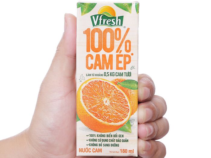 Nước cam ép Vfresh 100% hình ảnh 2