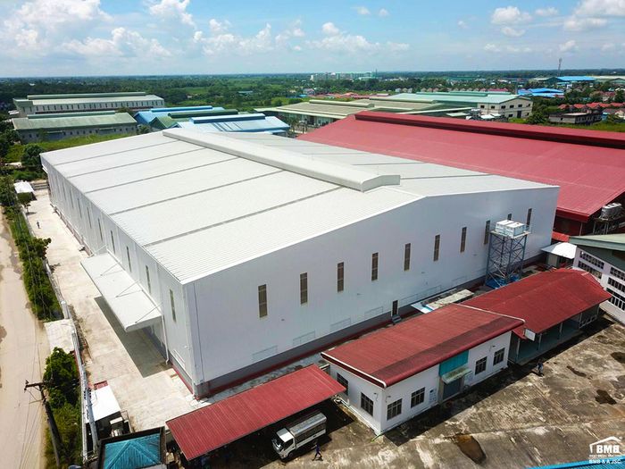 Công trình nhà thép tiền chế đạt chuẩn quốc tế của BMB Steel