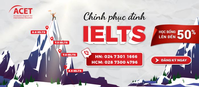 Môi trường học tập chuẩn quốc tế tại ACET