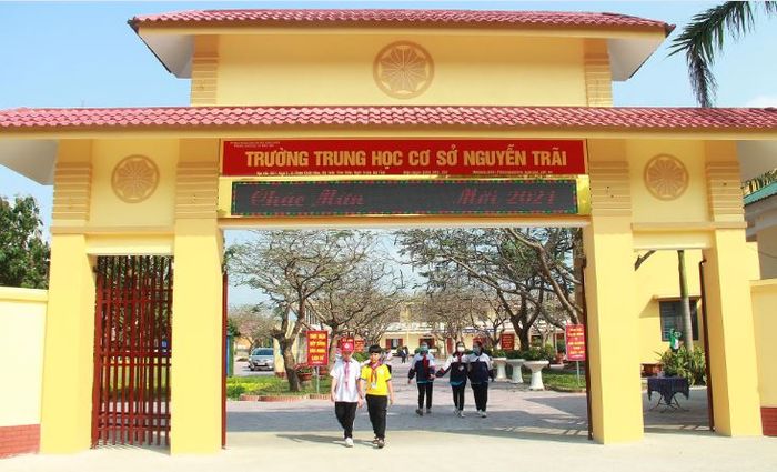Hình ảnh THCS Nguyễn Trãi - Ngôi trường trọng điểm chất lượng cao