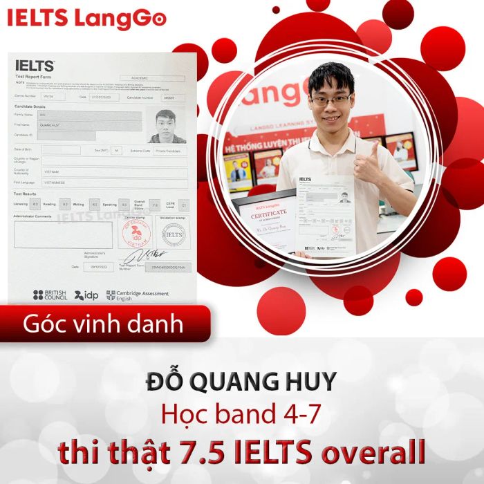 Hình ảnh lớp học tương tác tại IELTS LangGo