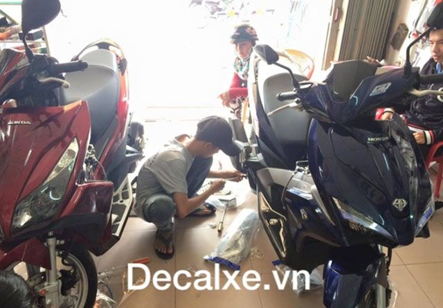 Địa chỉ uy tín hàng đầu về dịch vụ dán decal xe máy tại TP.HCM
