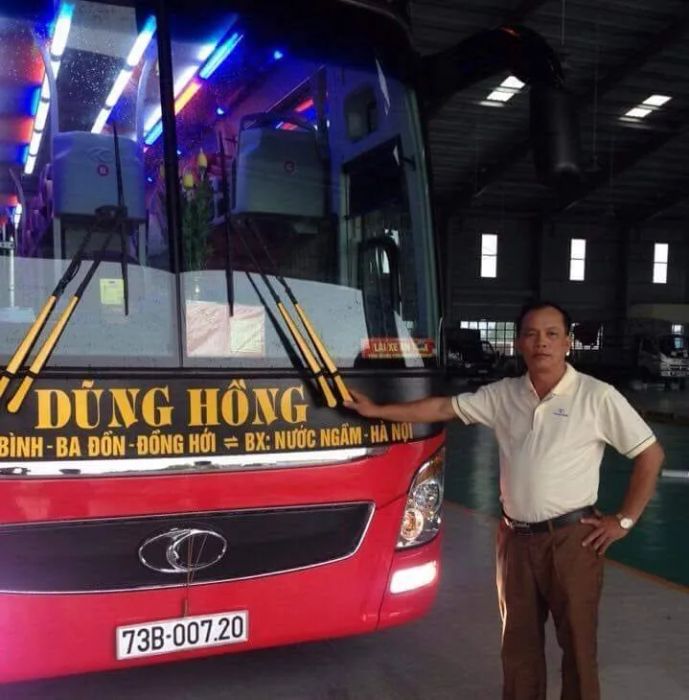 Hình ảnh đội xe hiện đại của nhà xe Dũng Hồng