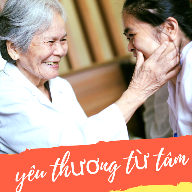 Khu vực sinh hoạt chung đầy ắp tiếng cười tại Tâm Phúc