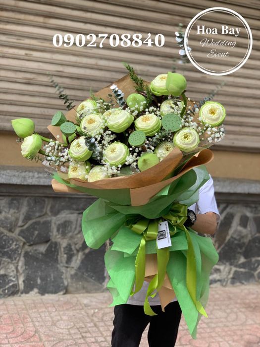 Những mẫu cổng hoa cưới nghệ thuật tại Hoa Bay