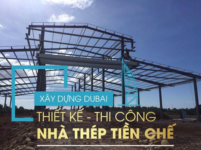 Công trình nhà xưởng tiêu biểu đạt chuẩn AISC 2005 của Xây Dựng Dubai