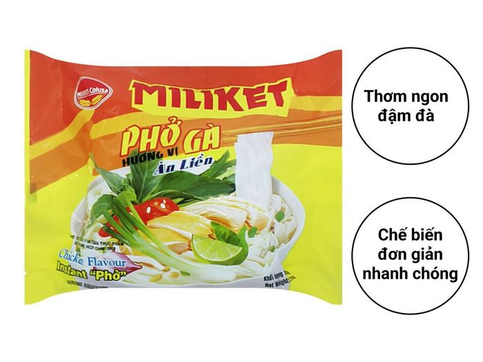 Phở Gà Ăn Liền Miliket - Hình Ảnh 1