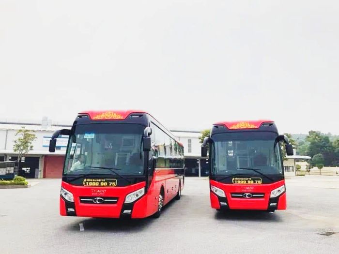 Khám phá hình ảnh đội xe hiện đại của Nhà xe Cúc Mừng