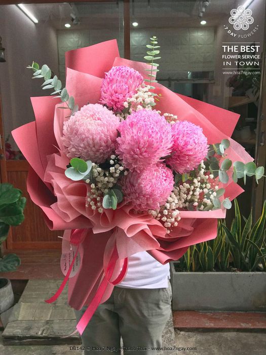 Hình ảnh những tác phẩm hoa tươi nghệ thuật tại Hoa 7 Ngày