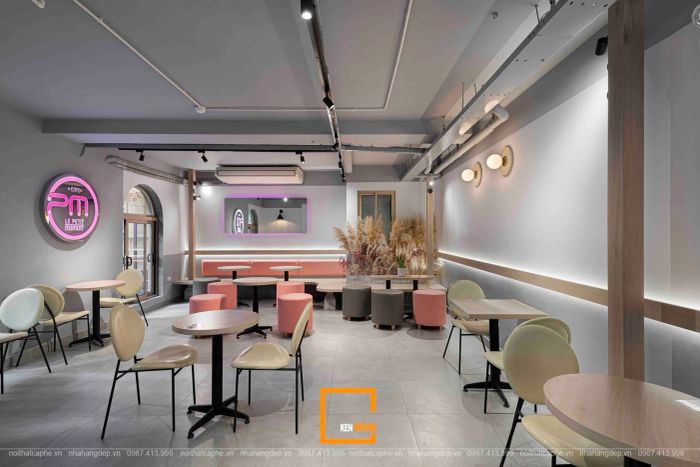 Nội thất Ken Design - Công ty thiết kế sáng tạo không gian quán cafe, trà sữa