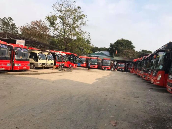 Nội thất hiện đại trên xe Tiến Phương