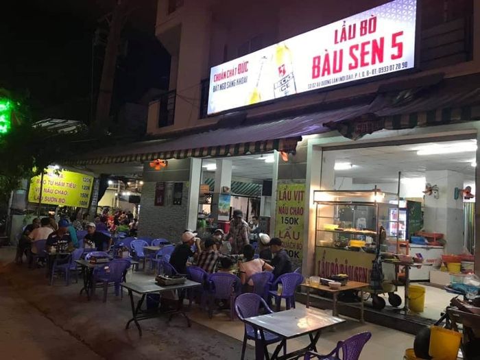 Lẩu Bò Bàu Sen 5 - Đặc sản lẩu bò đậm đà hương vị