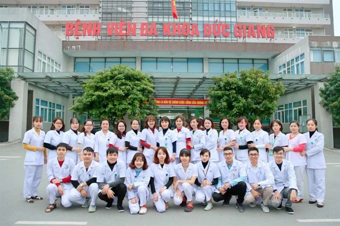 Hình ảnh Bệnh viện Đa khoa Đức Giang - góc nhìn hiện đại