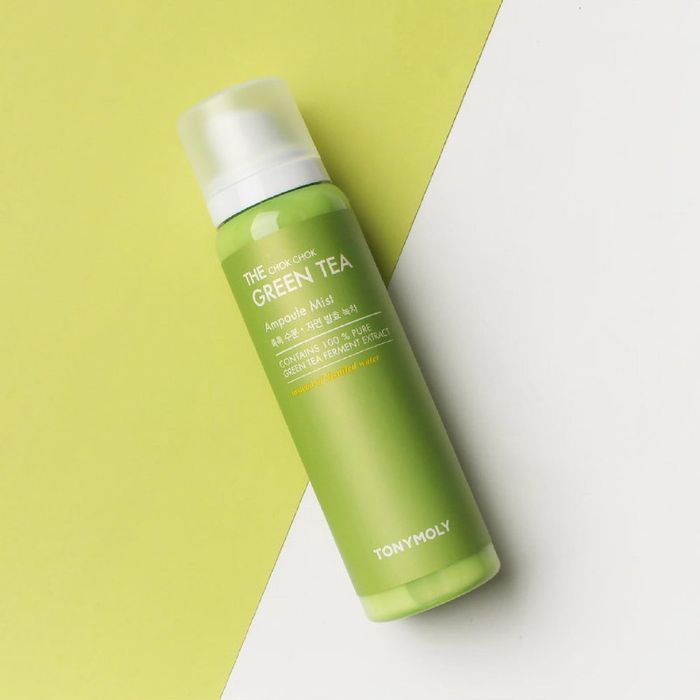Xịt Khoáng TONYMOLY The Chok Chok - Thiết kế chai xanh sang trọng