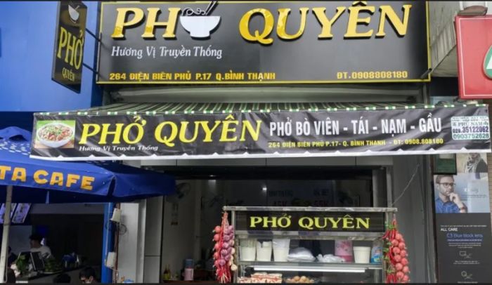 Hình ảnh tô phở thượng hạng tại Phở Quyên - Nét đẹp ẩm thực truyền thống
