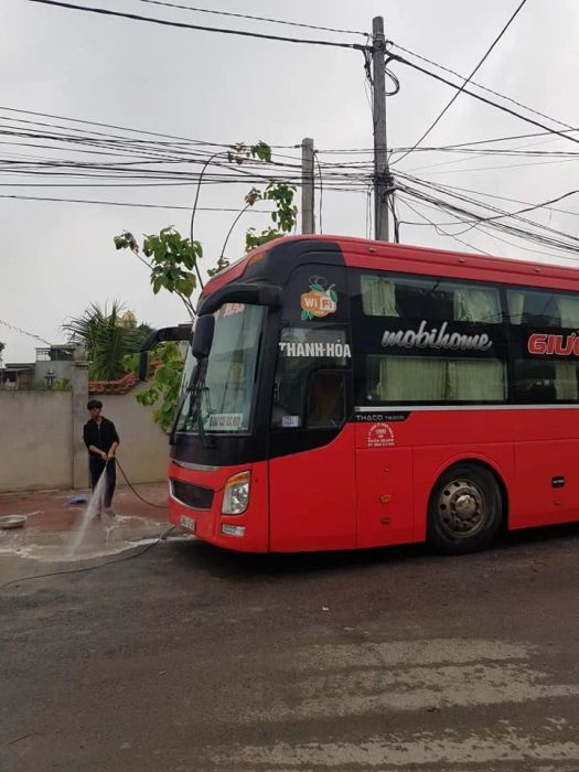 Hình ảnh xe giường nằm hiện đại của Thượng Mai