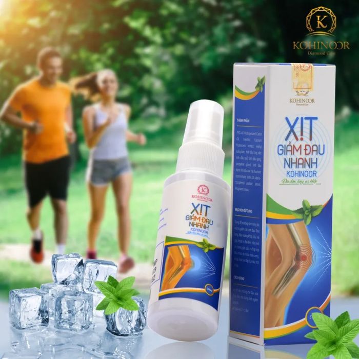 Hình ảnh Xịt Giảm Đau Nhanh Kohinoor 2