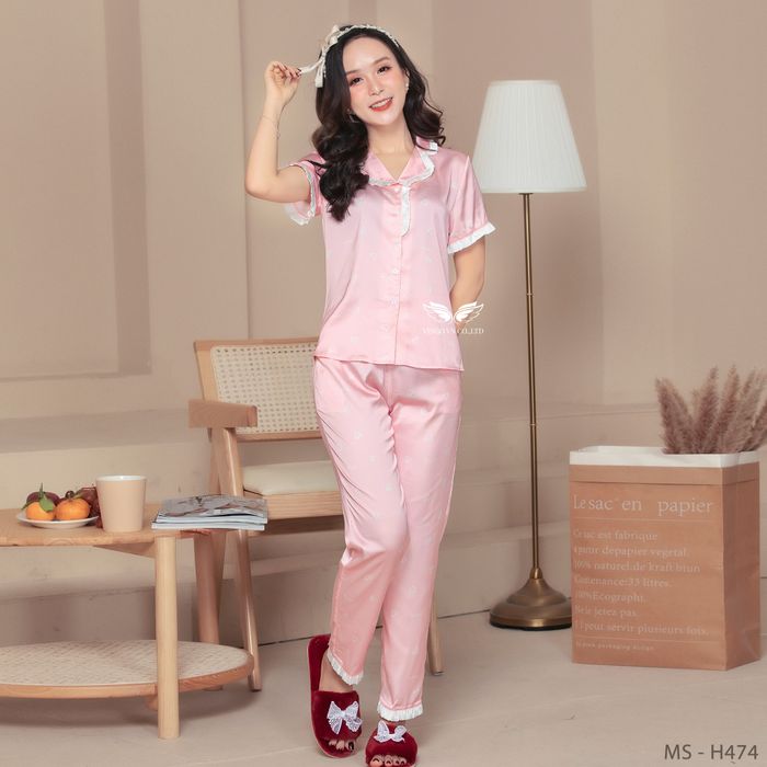 BST pijama lụa cao cấp từ Vingo