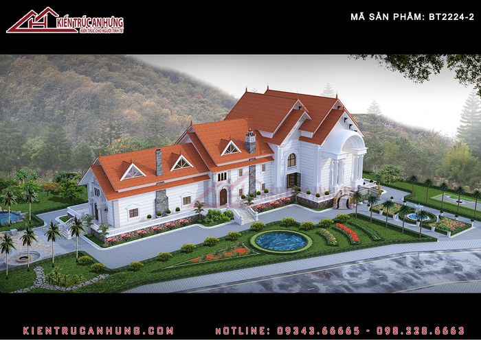Kiến Trúc An Hưng - Thiết Kế và Thi Công Biệt Thự Hình Ảnh 1