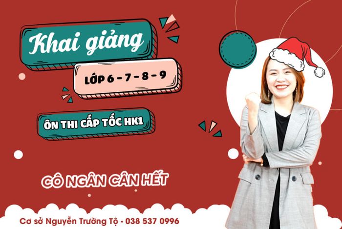 Hình ảnh học sinh đạt thành tích xuất sắc cùng cô Ngân
