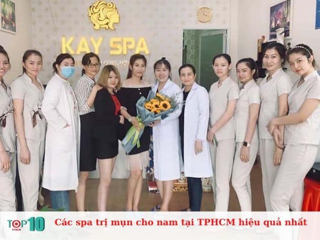 Top các spa trị mụn hiệu quả cho nam tại TP.HCM