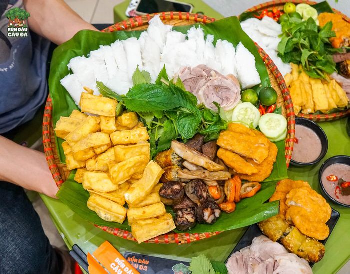 Ảnh chân thực: Bún Đậu Cây Đa - Món ngon Hà Nội