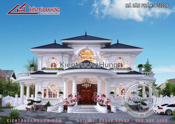 Kiến Trúc An Hưng - Thiết Kế và Thi Công Biệt Thự Hình Ảnh 2