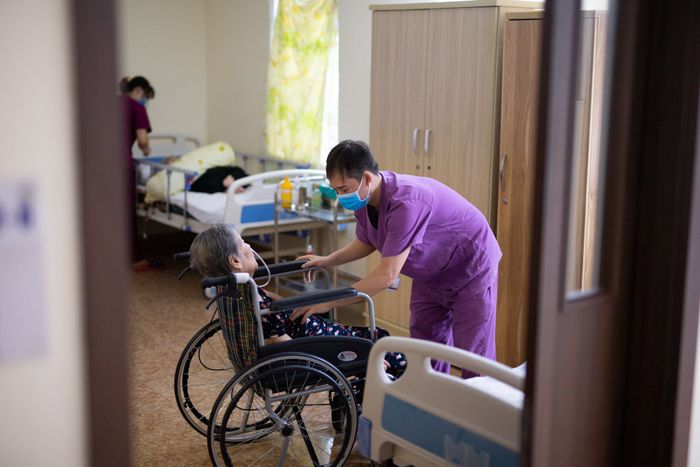 Khu vườn thiền yên bình tại Trung tâm Tâm Phúc