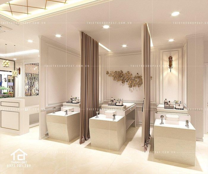Không gian spa ấn tượng được thiết kế bởi Thiết Kế Shop 247 (ảnh 1)
