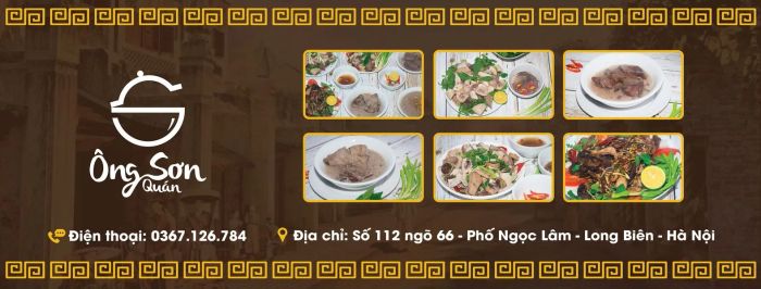 Nồi lẩu cháo lòng đặc biệt tại Ông Sơn Quán