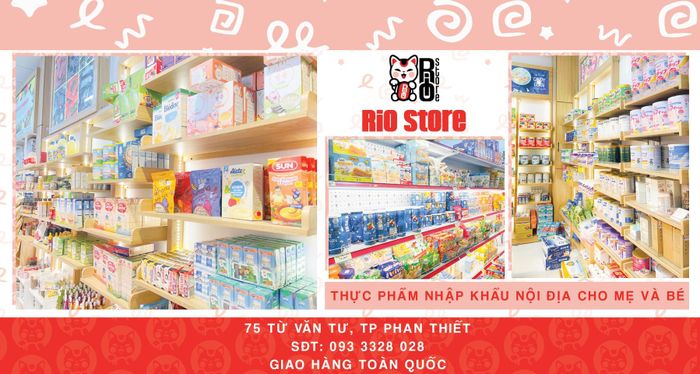 Không gian mua sắm tại RIO STORE