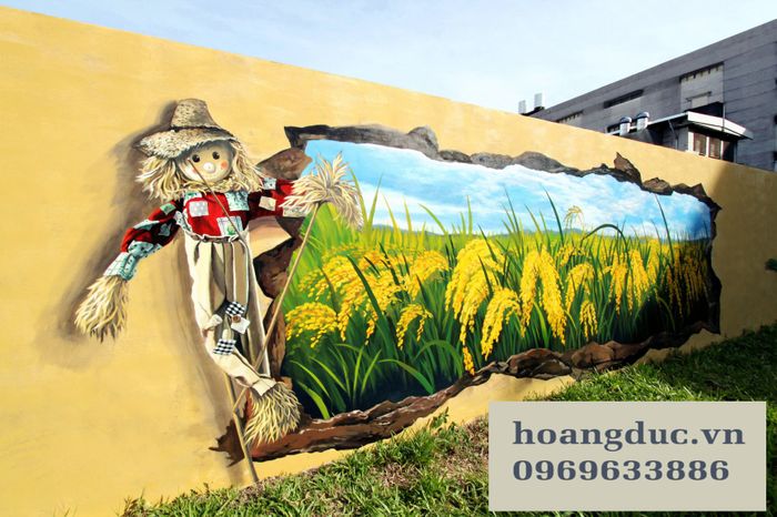 HOÀNG ĐỨC ART - Kiệt tác tranh tường nghệ thuật - Ảnh 1
