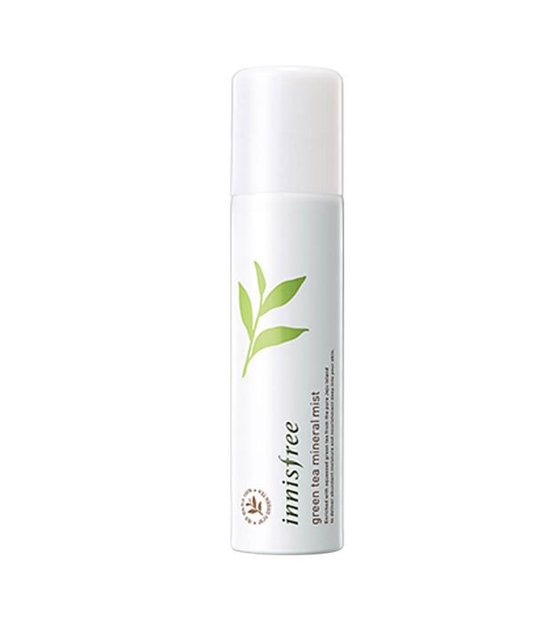 Xịt Khoáng Green Tea Mineral Mist - Thiết kế chai xanh sang trọng
