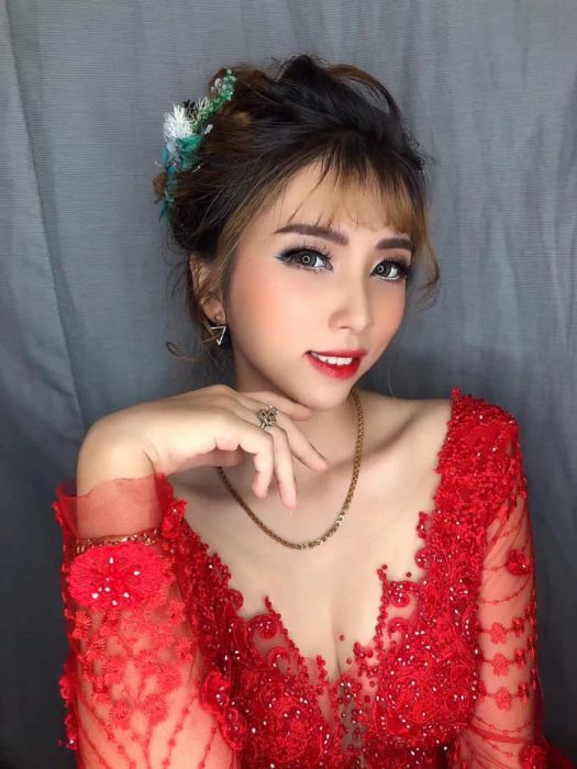 Hình ảnh cô dâu lộng lẫy được tạo bởi Phạm Lộc Studio