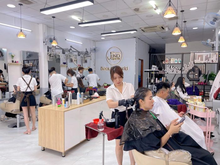 Khám phá vẻ đẹp mới qua loạt ảnh ấn tượng tại Viện tóc Hoàng Juno