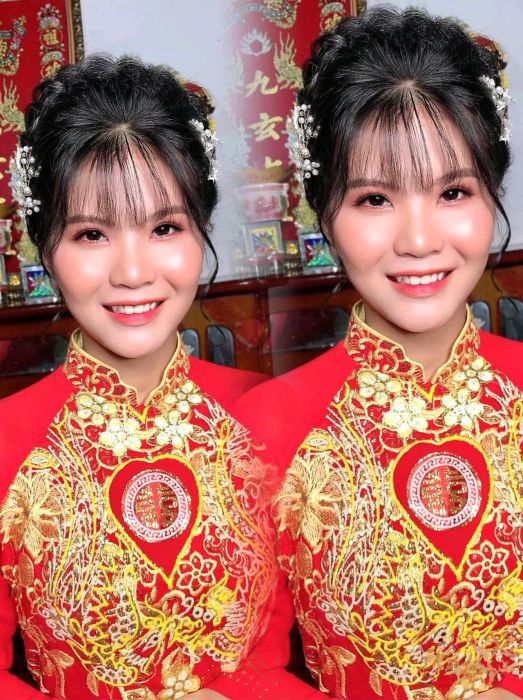 Hình ảnh tác phẩm trang điểm cô dâu của Duy Hiền Makeup Academy