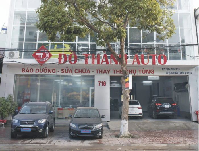 Xưởng dịch vụ hiện đại tại Gara Ô Tô Đô Thành