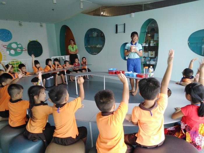 Hình ảnh 3 Trường Mầm Non Kiddy Land: Khu vui chơi ngoài trời đầy màu sắc