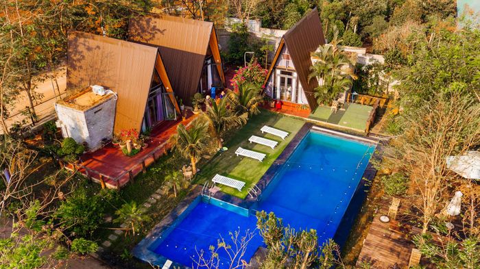 Hình ảnh Homestay Trung Em - Bungalow gỗ ấm áp bên hồ Ekao