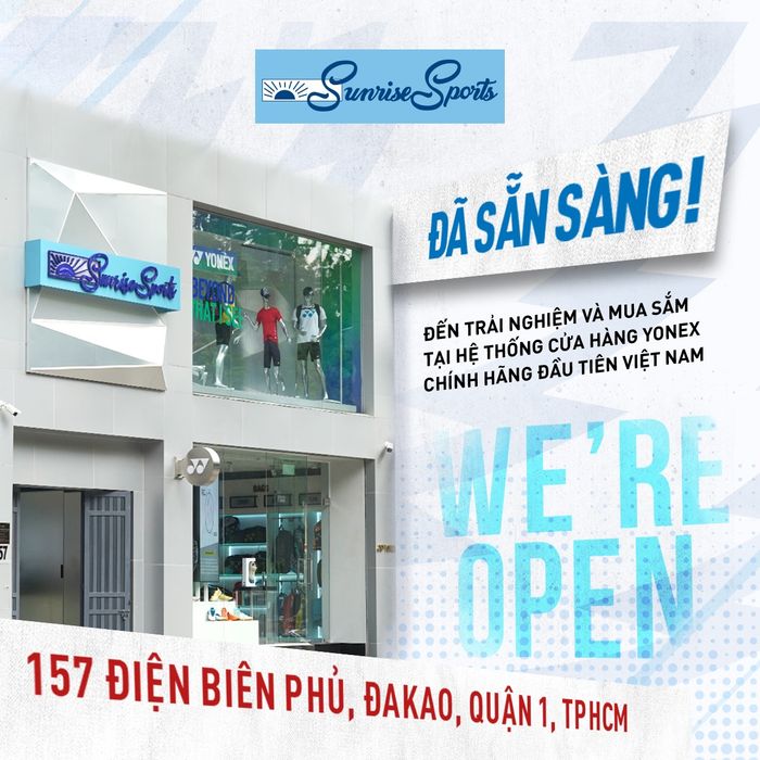 Hình ảnh showroom Yonex Sunrise Vietnam