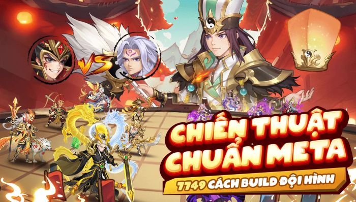 Cách thiết lập đội hình hiệu quả nhất cho Mê Ta Tam Quốc - Vplay trên máy tính sử dụng BlueStacks