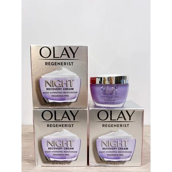 Olay Regenerist Night Recovery Cream - Kem dưỡng đêm phục hồi da với công thức Peptide ưu việt (Ảnh 1)