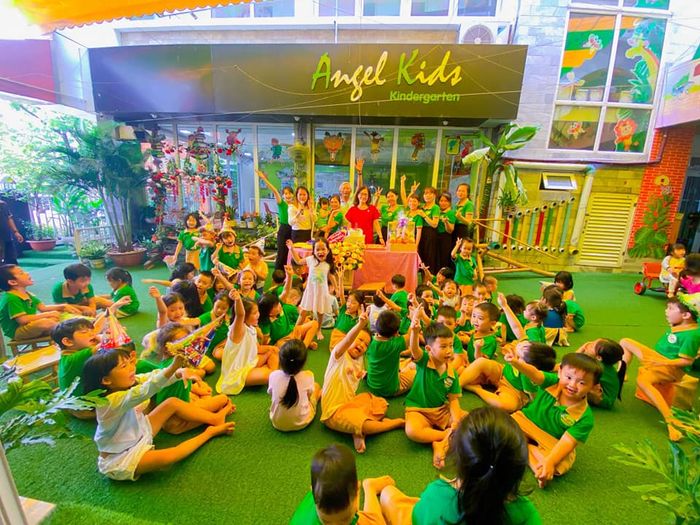 Không gian học tập hiện đại tại Angel Kids Kindergarten